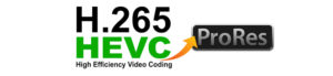 Convert H.265 to ProRes 422 with ProRes Converter