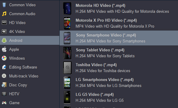 Sony Xperia 1 III supported video format