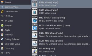 Covnert Video to H.264 MP4